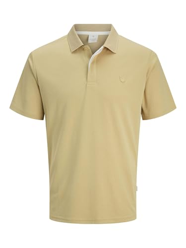 Jack & Jones Polo para Hombre Jprccrodney SS Noos, Gris (Moonstone), M