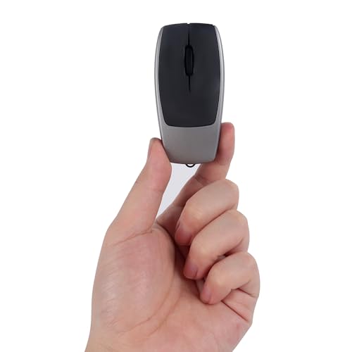 Mini ratón inalámbrico para insertar tarjeta TF y ratón Bluetooth silencioso 1600 DPI