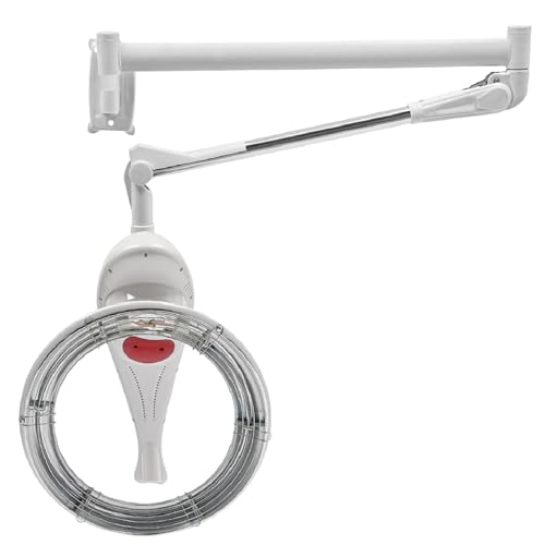 Wall Mounted Orbiting Hair Color Processor 950W 360° Heating Hair Treatment Machine with Timer and Adjustable Temperature Salon Hair Perming Machine Hair Dryer Accelerator for Home Salon Spa