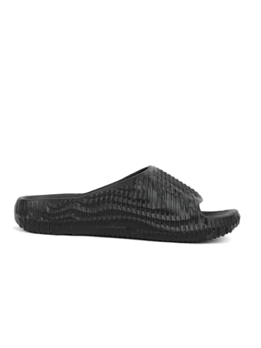 Image of hummel TEXTURE SOFT Men's Classic Ultra Soft Sliders /Slippers with Cushion FootBed for Adult Comfortable & Light Weight Stylish & Waterproof & Everyday Flip Flops & Chappals for Gents /Boys