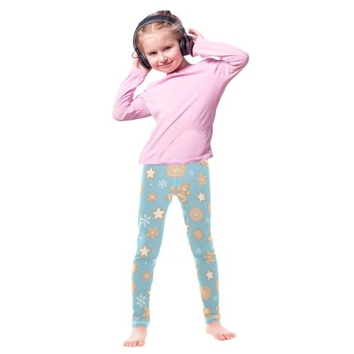 Leggings for Girls,Comfortable Kid's Stretch Pants,Casual Athletic Legging Bottoms for Yoga Dance Workout 4-10T4
