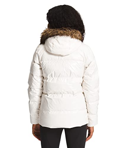 The North Face Girls' North Down Fleece-Lined Parka, Gardenia White, X-Large #TOP1
