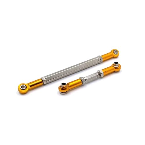 Bielle RC MN82 tringlerie de servo en métal jaune pour une direction ultra précise MN78 1/12