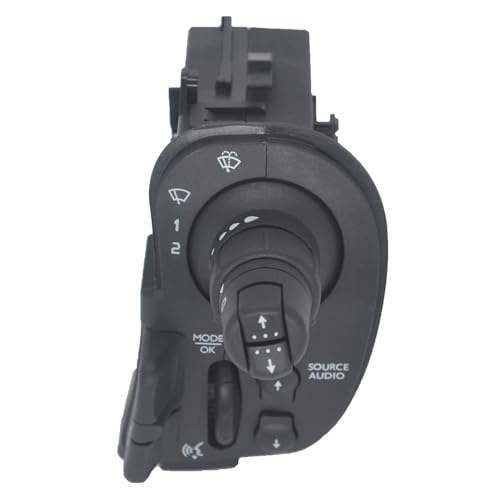 KASturbo Commodo Clignotant Clio 3, Comodo essuie glace pour R-enault Kangoo Modus OEM: 8201590631 7701068115 7701057096 8201359195