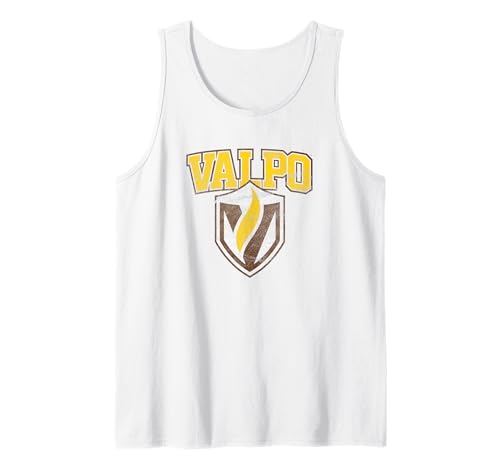 Valparaiso University Valpo Crusaders Distressed Primary Tank Top