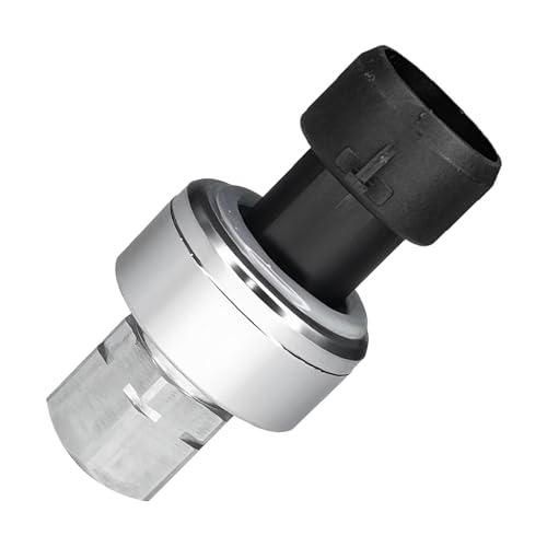 KUQUTIDY AC Pressure Sensor Switch for Buick Cadillac Pontiac Saturn Chevy GMC Air Compressor OEM#1551343 HVAC Pressure Transducer Air Conditioning Refrigerant High Pressure Sensor Replacement