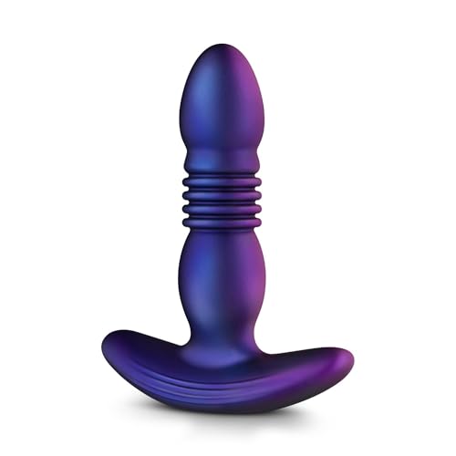 Plug anal à poussée Hueman avec vagues de stimulation interne