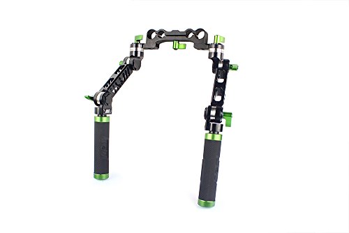 Lanparte UG-02-19 Universal Grip V2 for 19mm Rod System (Black)