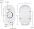 5 Pack Water Leak Detectors for Home, 100dB Water Sensor Alarm for Basement, WD60 Flood Leakage Detection Devices for Pipe/Drain/Sink/Faucet Drip,Floor Flooding in Bathroom/Kitchen/Toilet/Laundry Room