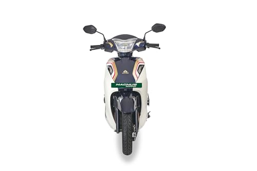 Image of Ampere Magnus Grand Electric Scooter by Greaves | 118 km IDC Range | Safest LFP Battery with 5-Year / 75,000 km Warranty | Colour: Festive Ocean Blue (Ex Showroom)