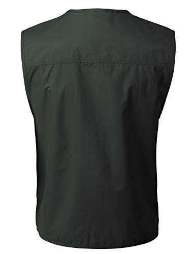 H2H Men's Active Wear Outdoor Vests Work Safari Fishing Travel Utility Summer Vest4