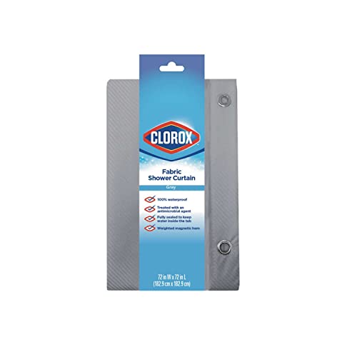 Clorox Treated Polyester Fabric Shower Curtain 70