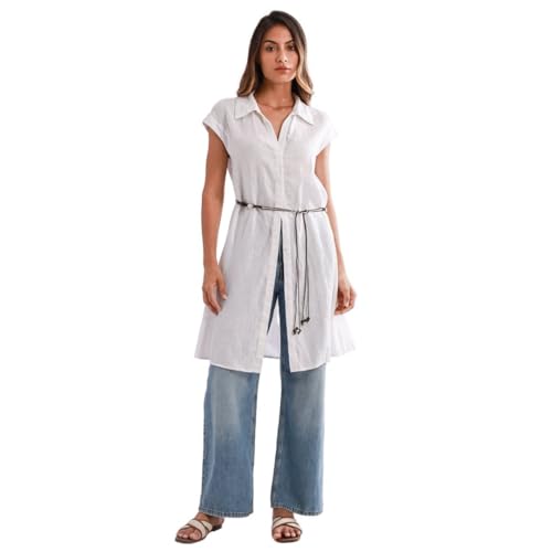 Robe en lin pur Amazhiyu idéale pour vos sorties estivales chic
