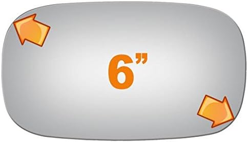 Burco 2439 Espejo retrovisor lateral Chevrolet Corvette 1975-1977 Conductor/Pasajero