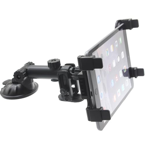 Car Mount Tablet Holder Dash Compatible with TCL NxtPaper 11/Tab 11, Cradle Dock Swivel Telescopic Strong Grip