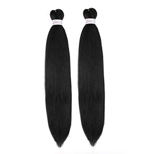 Spetra Braiding Hair Pre Stretched Braiding Hair 26 Inch 2 Packs-1#