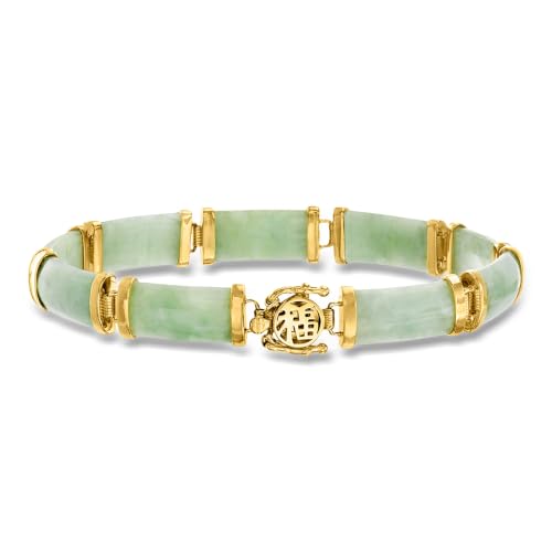 Ross-Simons Jade Good Fortune Bracelet...