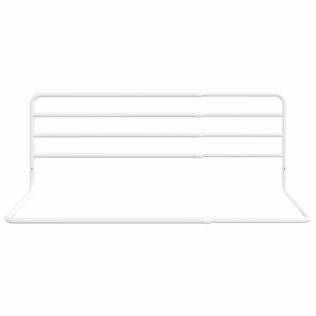 vidaXL Sponda Letto di Sicurezza per Bambini (76-137) x55 cm in Ferro
