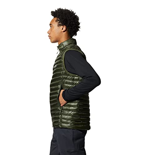 Image of Mountain Hardwear Men's Ghost Whisperer /2 Vest for Climbing and Backpacking | Ultralight, Insulated, and Water-Resistant