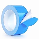 Double Sided Tape Heavy Duty 2 inch x 50FT Thermal Adhesive Tape Insulation/ High Temp Resistant Two Sides Super Sticky Fabric Tape for Mount Heatsink, DIY Crafts Make, Fixed Carpet, Woodworking Item