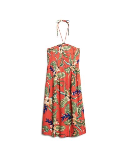 Robe Superdry Longue Smocked Midi Beach EU - vue 8