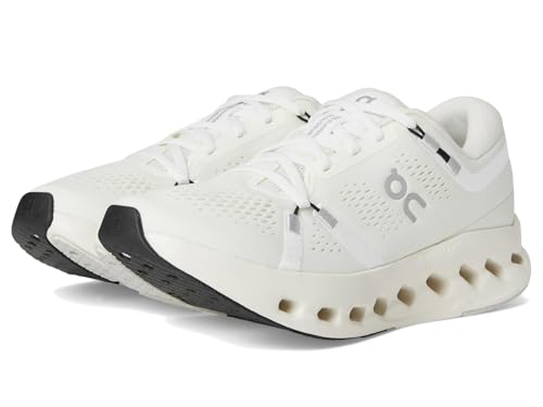 Image of On Women's Cloudsurfer 2 Sneaker, Ivory /Ivory, 10.5 Wide
