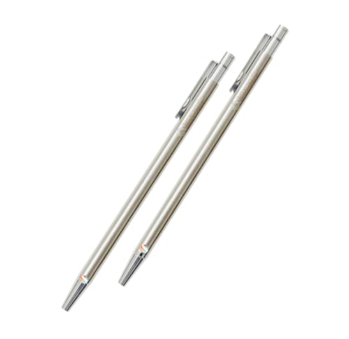 Eshcon India Eshcon Mini & Slim Stainless Steel Pocket Pen Pack of 2 - Image 3