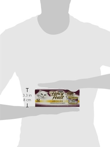 Fancy Feast 050000869961 Purina Fancy Feast Grilled Wet Cat Food Chicken Feast In Wet Cat Food Gravy thumb #2