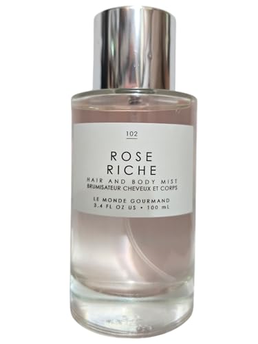 Tru Fragrance Gourmand Rose Riche Hair & Body Mist 3.4 oz Unboxed