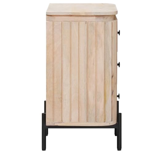 Table de chevet 3 tiroirs pour optimiser le rangement d'une chambre - 8