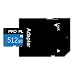 512GB Micro SD-Karte mit Adapter (Klasse 10 Hochgeschwindigkeit) für Kamera, TF-Speicherkarte für Dash Cam, Smartphone, Überwachung, E-Reader, Drohne