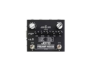 The JOYO Preamp House delivers 9 classic guitar amp preamps 2 channels in one pedal! A built in Impulse Response loaded 4 x 12 cab simulation with 3 controls to turn it off or switch it between the 6.35 out or the balanced XLR output. Save your setti...