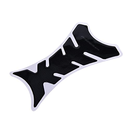 Protection réservoir moto carbone lot de 2 autocollants universels haute finition