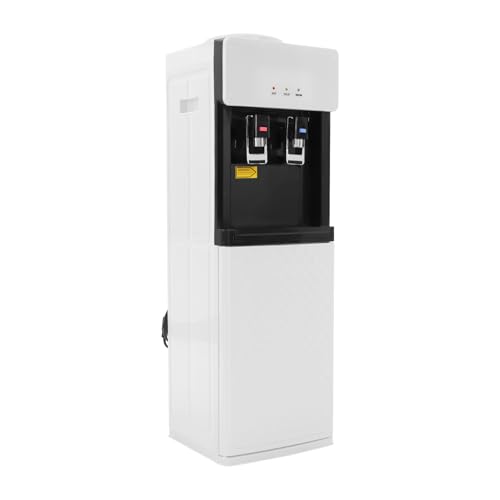 Top-Loading Water Cooler Dispenser, Hot Cold and Room Temperature Settings, Freestanding...