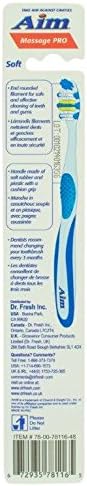 Aim® Massage Pro Toothbrush Soft 6-Pack