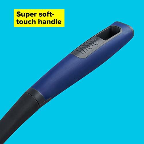 Tasty Everyday Serving Kitchen Spoon with Measurements, Non-Stick Cooking Spoon with Tablespoons Measurements & Soft Grip Handle, Stirring Spoon, Non-Scratch, Colours: Dark Blue, Grey - Image 6