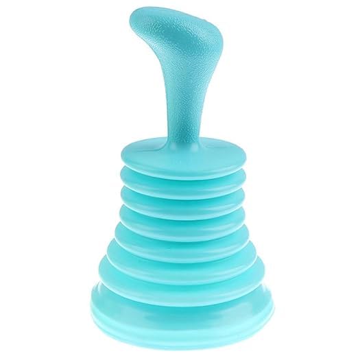 KRUSH Sink Plunger Small Force Pump Silicone Vacuum Sink Blockage Drain Blaster Pump Plunger Sink Blockage Cleaning Tool Drain (MULTICOLOR PACK OF 1) (B0CJJTYK6W) Amazon Price History, Amazon Price Tracker