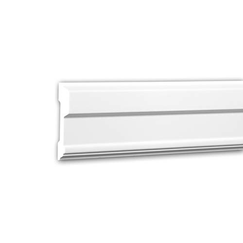 Moldura para pared Profhome en poliuretano de alta densidad para salones elegancia