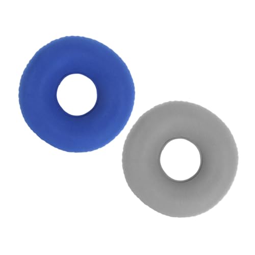 HAWILLOSCH 2 Piezas colchonetas para Pacientes paralizados Esterilla Hinchable colchonetas inflables Embarazo Cojines Redondos para sillas Cojín de Asiento cojín antiescaras Felpa
