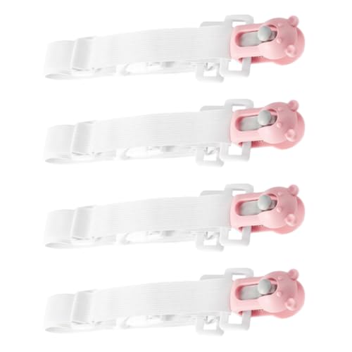 IMIKEYA 4piezas Clip para Antipatadas Sujetamantas Pinzas para Sábanas Tirantes para Sábanas Sujetadores para Clips De Fijación para Edredones Pinza para Sujetar El Edredón para Dormitorio