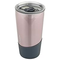 Smash Stainless Steel Ceramic Lined Travel Cup, Blush 350 ml Capacity