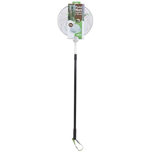 Recogehojas Daphnia De 35 Cm Para Estanques Con Pértiga Telescópica, Marca Velda