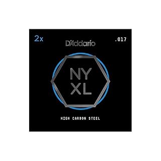 D’Addario NYPL017 Corde pour guitare (Pack de 2) – Tirant .017 - Les Beatles, Paul McCartney, John Lennon, RIngo Starr, George Harrison