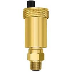 Ventilador Caldera Roca VARIOSAN 12104 - Ventilación rápida automática (3/8´´, latón descubierto, diseño estrecho, con válvula de montaje)