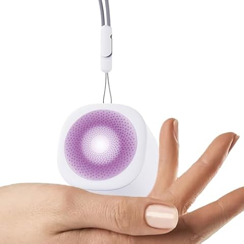 Tentoku Mini Sleep Sound Machine, White Noise Machine with 10 Soothing Sounds, Upgrated 7 Breathing Colors Night Light, Sound Therapy for Relax, Office, Home, Travel Cover