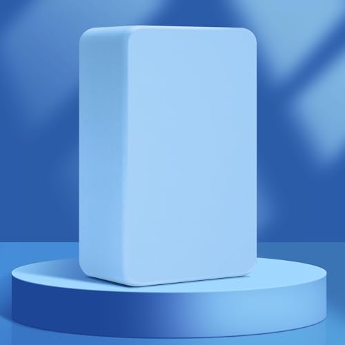 Yoga Block - Supportive High-density EVA Material - Soft Non-Slip...