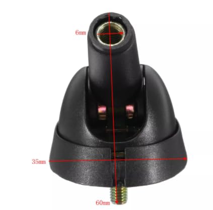 Base D’antenne Auto Universelle ABS – Remplacement Pour Fiat Ducato, Punto, Seicento, Bravo, Doblo – Compatible Peugeot Boxer Et Citroën Relay