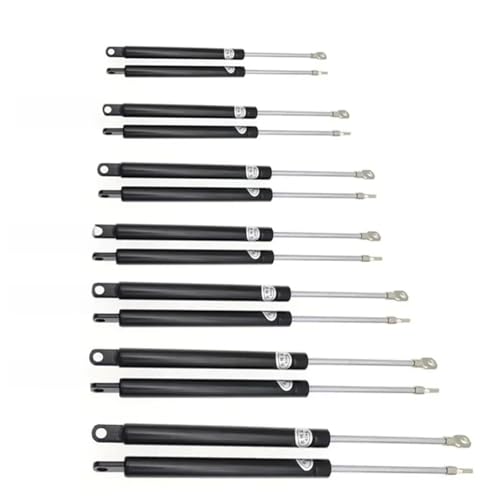 Gasdrukdemper 2 Stuks 400N 300-600mm Auto Gasveren Motorkap Kap Kofferbak Achterklep Shock Lift Strut Ondersteuning Bar Gasveer Bus Bed Vrachtwagen Boot Venster Elektrische gasveer(600mm)