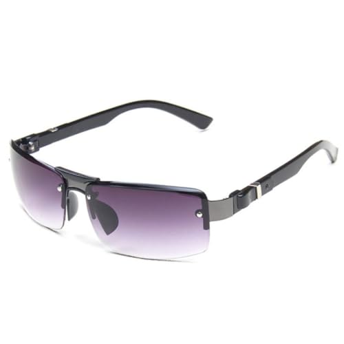 Lunettes de soleil en métal hommes vintage UV400 pour une protection quotidienne