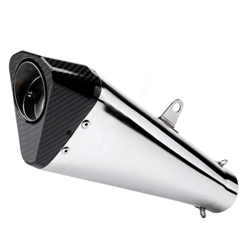 Silencieux d'échappement avec tuyau de liaison complet 60mm pour moto de sport S1000R 2010-2018